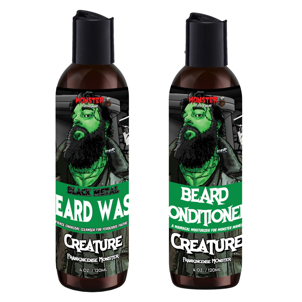 Beard Wash and Beard Conditioner Set