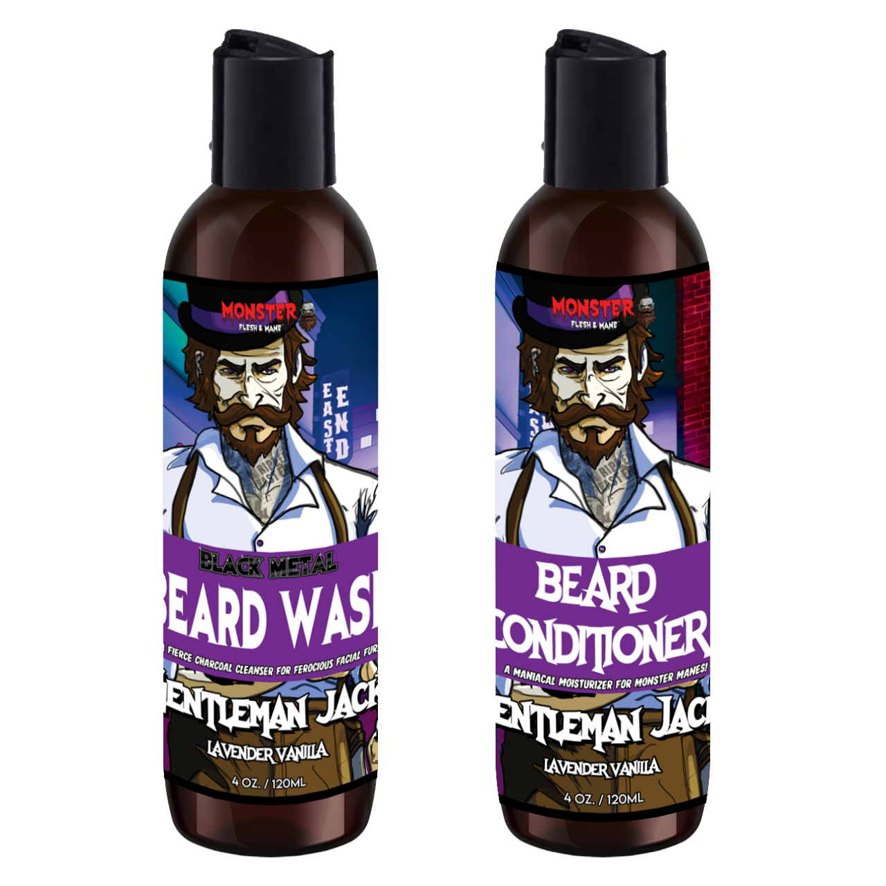 Beard Wash and Beard Conditioner Set