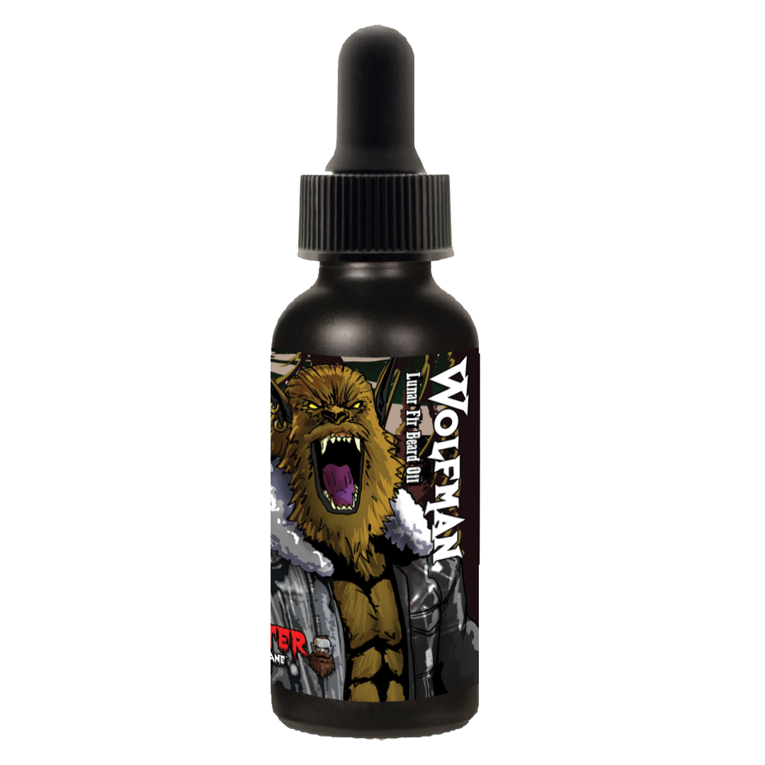 Wolfman Beard Oil by MONSTER Flesh & Mane - Fir, Pine, Balsam Scent